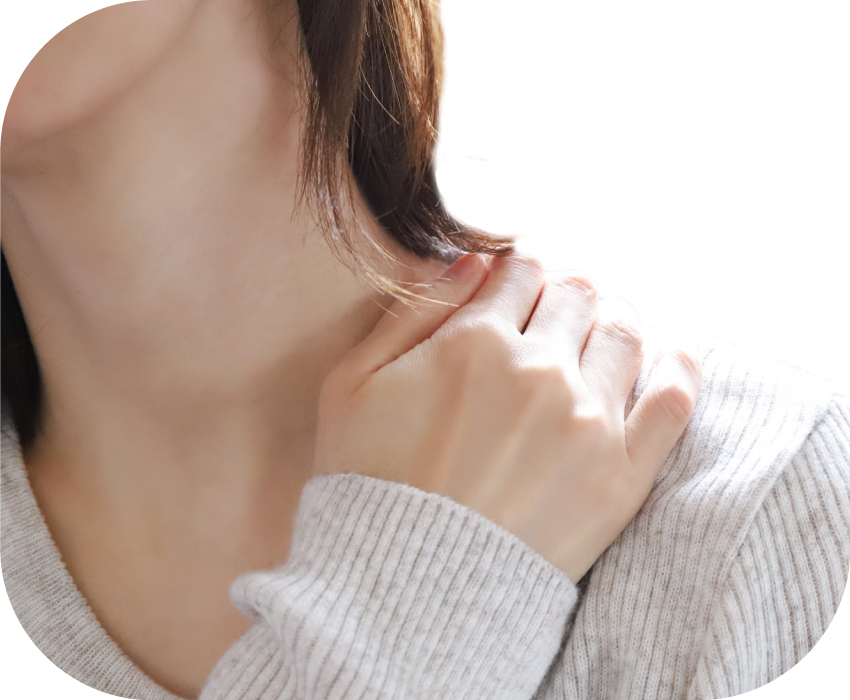 肩の凝り・痛みのイメージ